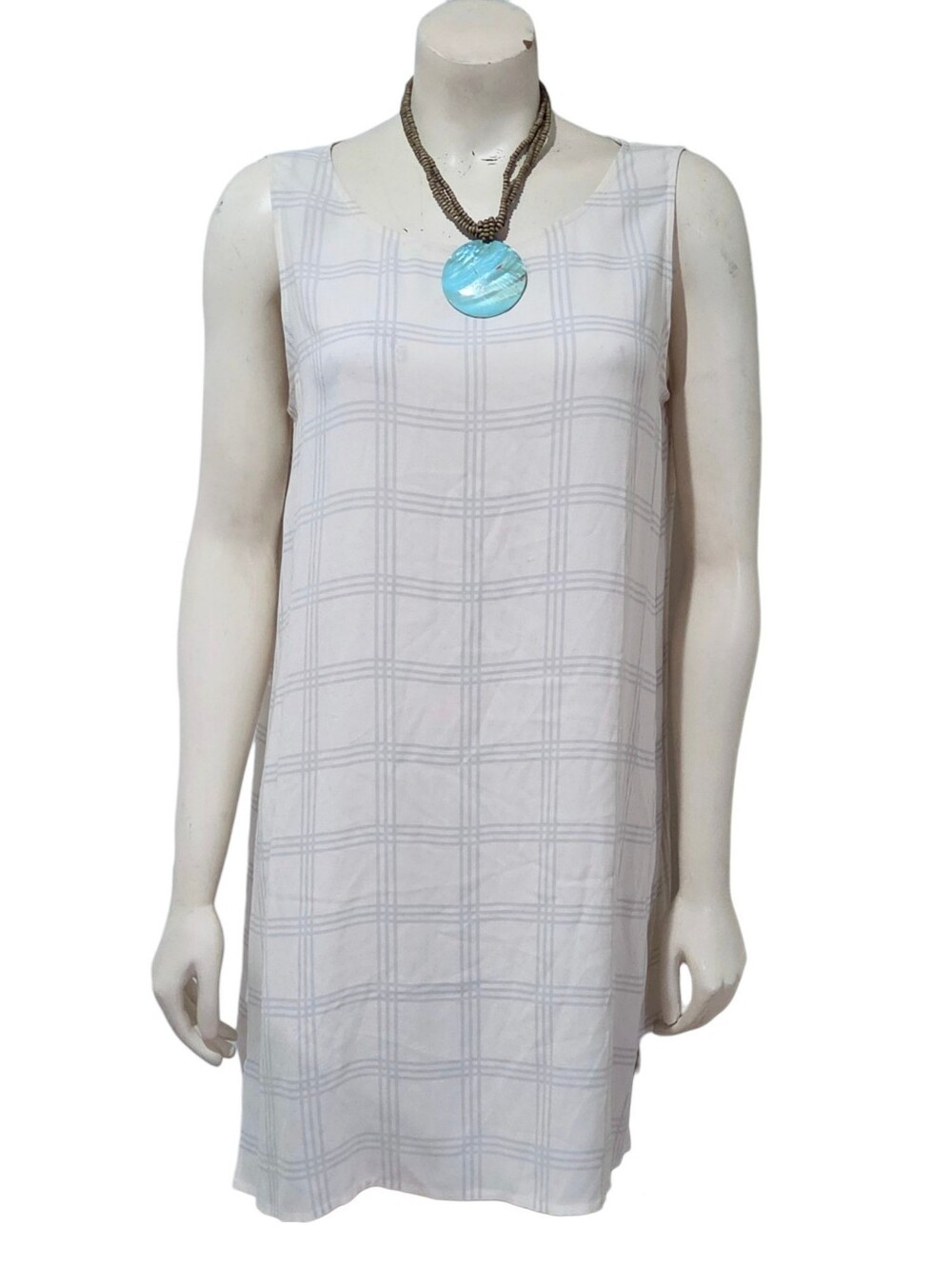 Eileen Fisher Silk Georgette Tunic Size Medium